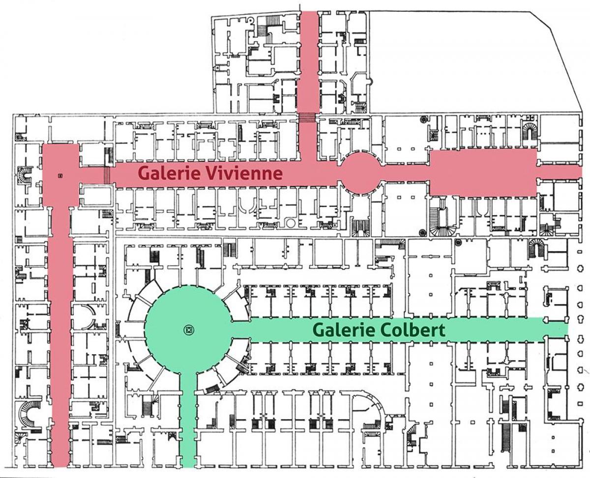 แผนที่ของ Galerie Vivienne