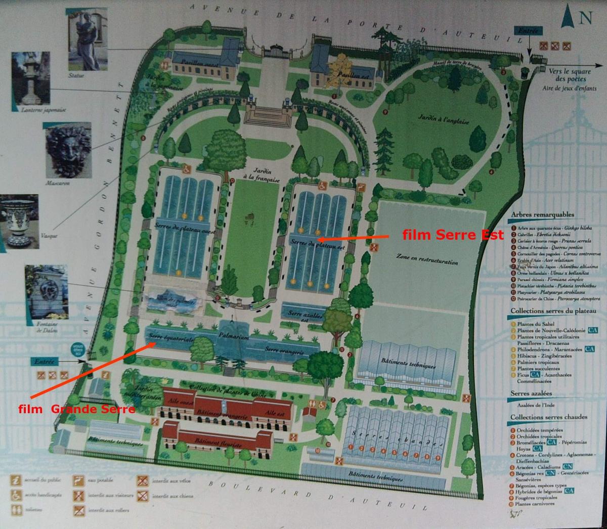 แผนที่ของ The Jardin des greece_ prefectures. kgm d 'Auteuil