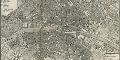 แผนที่ปารีส 1800