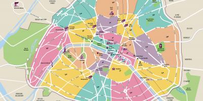 แผนที่ปารีส intramural